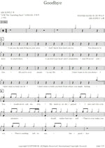 Goodbye Air Supply Full Drum Transcription / Drum Sheet Music COPYDRUM