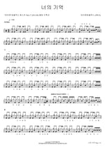 Your Memory (너의 기억) Peterpan Complex (PPCX) (피터팬컴플렉스 (PPCX)) Full Drum Transcription / Drum Sheet Music COPYDRUM