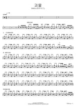 Monster (괴물) DAY6 (데이식스) Full Drum Transcription / Drum Sheet Music COPYDRUM