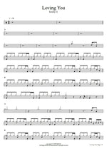 Loving You Kenny G Full Drum Transcription / Drum Sheet Music COPYDRUM