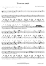 Thunderclouds LSD (Sia, Diplo and Labrinth) Full Drum Transcription / Drum Sheet Music COPYDRUM