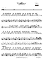 Past Lives Johnny Stimson Full Drum Transcription / Drum Sheet Music COPYDRUM