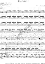 Every Day Hillsong (힐송) Full Drum Transcription / Drum Sheet Music COPYDRUM