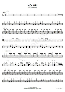 ONE OK ROCK-Cry Out_1