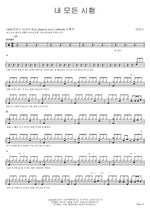 All My Trials (내모든 시험) MARKERS WORSHIP (마커스워십) Full Drum Transcription / Drum Sheet Music COPYDRUM