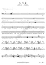 Snow Flower (눈의 꽃) Lee Haeri (이해리) Full Drum Transcription / Drum Sheet Music COPYDRUM