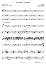 Whether Crying or Laughing (울더라도 웃더라도) D.Heaven (디헤븐) Full Drum Transcription / Drum Sheet Music COPYDRUM
