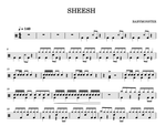 Sheesh. BabyMonster Full Drum Transcription / Drum Sheet Music Rossoni