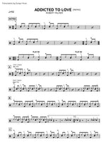 Addicted to Love Robert Palmer Full Drum Transcription / Drum Sheet Music NB's DrumSheetMusic