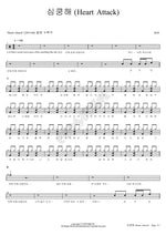 Heart Attack (심쿵해) AOA (에이오에이) Full Drum Transcription / Drum Sheet Music COPYDRUM