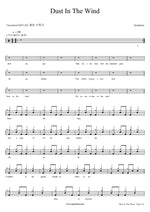Dust in the Wind Scorpions Full Drum Transcription / Drum Sheet Music COPYDRUM