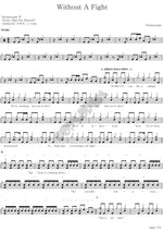 Without a Fight Hoobastank Full Drum Transcription / Drum Sheet Music COPYDRUM