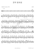 Forget Everything (모두 잊어요) Kim Beom Ryong (김범룡) Full Drum Transcription / Drum Sheet Music COPYDRUM