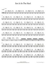 Sex Is in the Heel (feat. Matt Henry, Michael Hobbs, Kinky Boots, Chloe Hart & Killian Donnelly) Original West End Cast of Kinky Boots Full Drum Transcription / Drum Sheet Music COPYDRUM