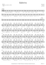Ballerino (Ballerino) Leessang (리쌍) Full Drum Transcription / Drum Sheet Music COPYDRUM