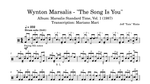 The Song Is You Wynton Marsalis Selection Drum Transcription / Drum Sheet Music Mari_DrumTranscriptions