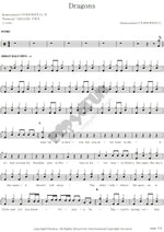 Dragons Stratovarius Full Drum Transcription / Drum Sheet Music COPYDRUM
