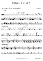 Kungdari Shabara (쿵따리샤바라) ICYCIDER (아이씨사이다) Full Drum Transcription / Drum Sheet Music COPYDRUM