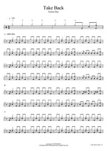 Take Back Green Day Full Drum Transcription / Drum Sheet Music COPYDRUM