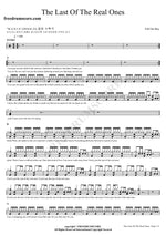 The Last Of The Real Ones Fall Out Boy Full Drum Transcription / Drum Sheet Music COPYDRUM