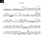 Heaven Bryan Adams Full Drum Transcription / Drum Sheet Music Drum Sheet MX