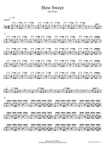 How Sweet NewJeans Full Drum Transcription / Drum Sheet Music COPYDRUM