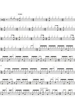 Hydra Toto Full Drum Transcription / Drum Sheet Music COPYDRUM