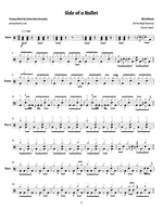 Side of a Bullet Nickelback Full Drum Transcription / Drum Sheet Music Jaslow Drum Sheets