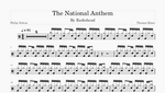 The National Anthem Radiohead Full Drum Transcription / Drum Sheet Music Thomas Riney
