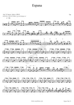 Espana Trix Full Drum Transcription / Drum Sheet Music COPYDRUM
