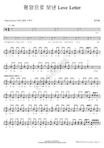 Love Letter Sent to Pyongyang (평양으로 보낸 Love Letter) Black Hole (블랙홀) Full Drum Transcription / Drum Sheet Music COPYDRUM