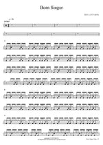 Born Singer BTS (Bangtan Sonyeondan) (방탄소년단) Full Drum Transcription / Drum Sheet Music COPYDRUM