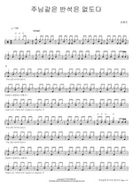 There is No Rock Like Our Lord (주님같은 반석은 없도다) Sim Hyeong Jin (심형진) Full Drum Transcription / Drum Sheet Music COPYDRUM