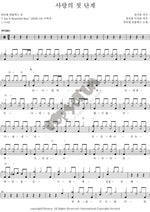 The First Step of Love (사랑의 첫단계) Peterpan Complex (피터팬 컴플렉스) Full Drum Transcription / Drum Sheet Music COPYDRUM