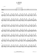 Nachimban (나침반) "Compass" - Hanroro (한로로) drum sheet music