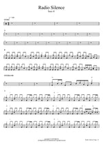 Radio Silence Sum 41 Full Drum Transcription / Drum Sheet Music COPYDRUM