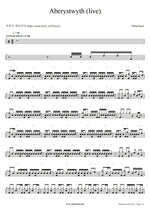 Aberystwyth (Live) Philip Sayce Full Drum Transcription / Drum Sheet Music COPYDRUM