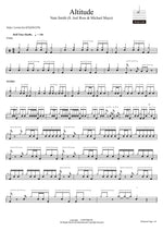 Altitude Nate Smith (ft. Joel Ross & Michael Mayo) Full Drum Transcription / Drum Sheet Music COPYDRUM