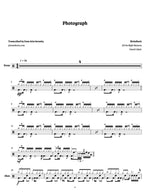 Photograph Nickelback Full Drum Transcription / Drum Sheet Music Jaslow Drum Sheets