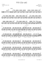 Elegant (우아) Sugarbowl (슈가볼) Full Drum Transcription / Drum Sheet Music COPYDRUM