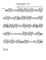 Tu Los Bunkers Full Drum Transcription / Drum Sheet Music Carlos Dias Aidos