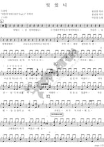 Did You Forget? (잊었니) Lee Seungchul (이승철) Full Drum Transcription / Drum Sheet Music COPYDRUM