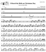 I Heard the Bells on Christmas Day Casting Crowns Simplified Drum Transcription / Drum Sheet Music DrumSetSheetMusic.com