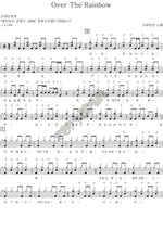 Over The Rainbow CRYING NUT (크라잉넛) Full Drum Transcription / Drum Sheet Music COPYDRUM