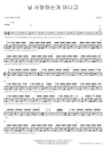 You Don’t Love Me (날 사랑하는게 아니고) Oh Jieun (오지은) Full Drum Transcription / Drum Sheet Music COPYDRUM