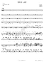 Addicted Love (중독된 사랑) Jo Jang Hyuk (조장혁) Full Drum Transcription / Drum Sheet Music COPYDRUM