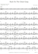 Back on the Chain Gang The Pretenders Full Drum Transcription / Drum Sheet Music COPYDRUM