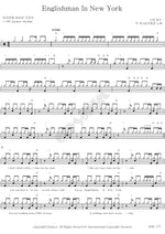 Englishman In New York (Englishman In New York) Shin Dae Chul (신대철) Full Drum Transcription / Drum Sheet Music COPYDRUM