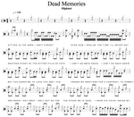 Dead Memories Slipknot Full Drum Transcription / Drum Sheet Music Cyril Mayer