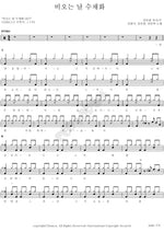 A Watercolor on a Rainy Day (비오는 날 수채화) Kwon In Ha (권인하) Full Drum Transcription / Drum Sheet Music COPYDRUM